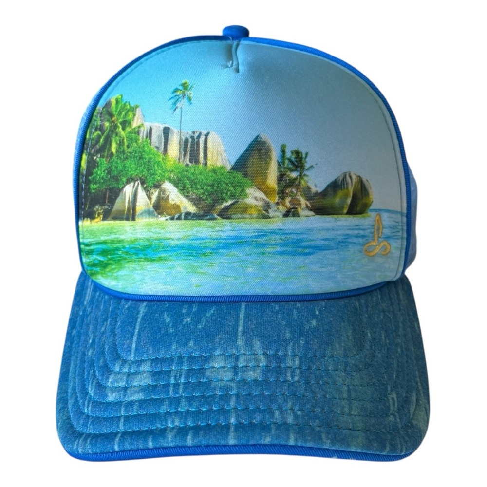 prAna Beach Scene SnapBack Trucker Hat, Unisex - Picture 1 of 6